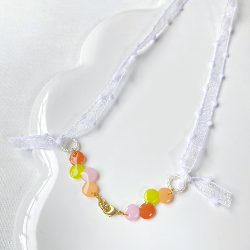 小团子口罩链/口罩绳 - 挂绳/吊绳 - 树脂 透明