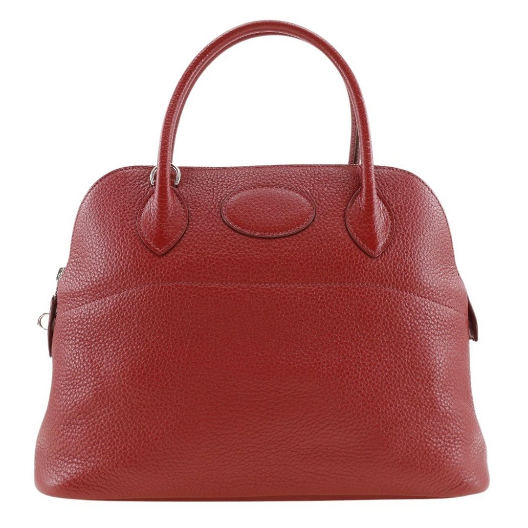 【日本直送】爱马仕 HERMES Bolide 31 手提包 Taurillon Clemence 牛皮 经典红/银色五金  女士【二手】 - 手提包/手提袋 - 真皮 红色