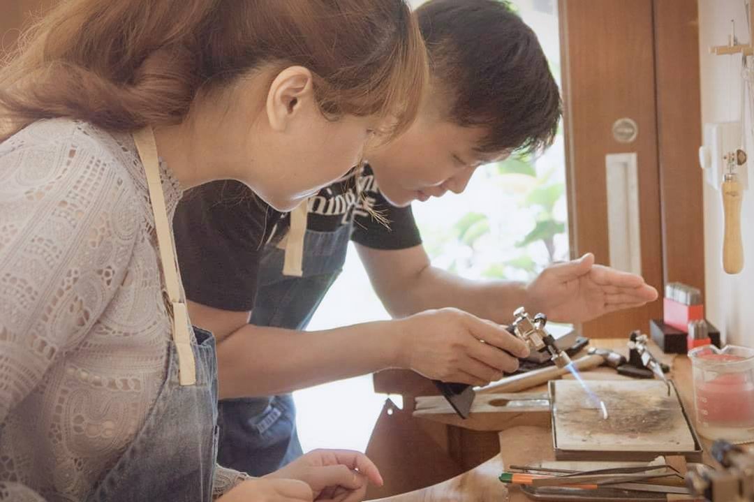 敲敲金工 - 银戒婚戒体验课程含下午茶/新竹总店/文化币 - 金工/饰品 - 纯银 