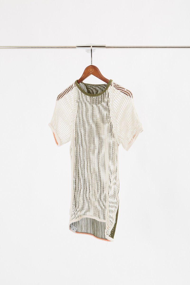 Danish Army Mesh Shirt 丹麦网状上衣【初恋贩卖所】E202 - 男装外套 - 棉 绿色