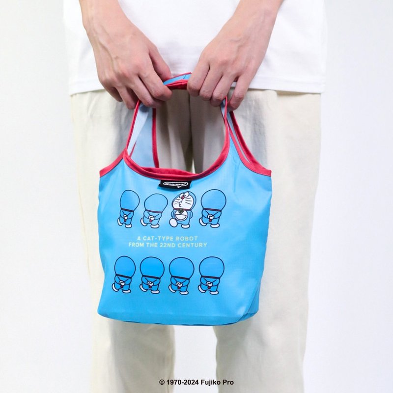 murmur 餐餐袋│哆啦A梦  ( 背影 ) - 手提包/手提袋 - 聚酯纤维 蓝色