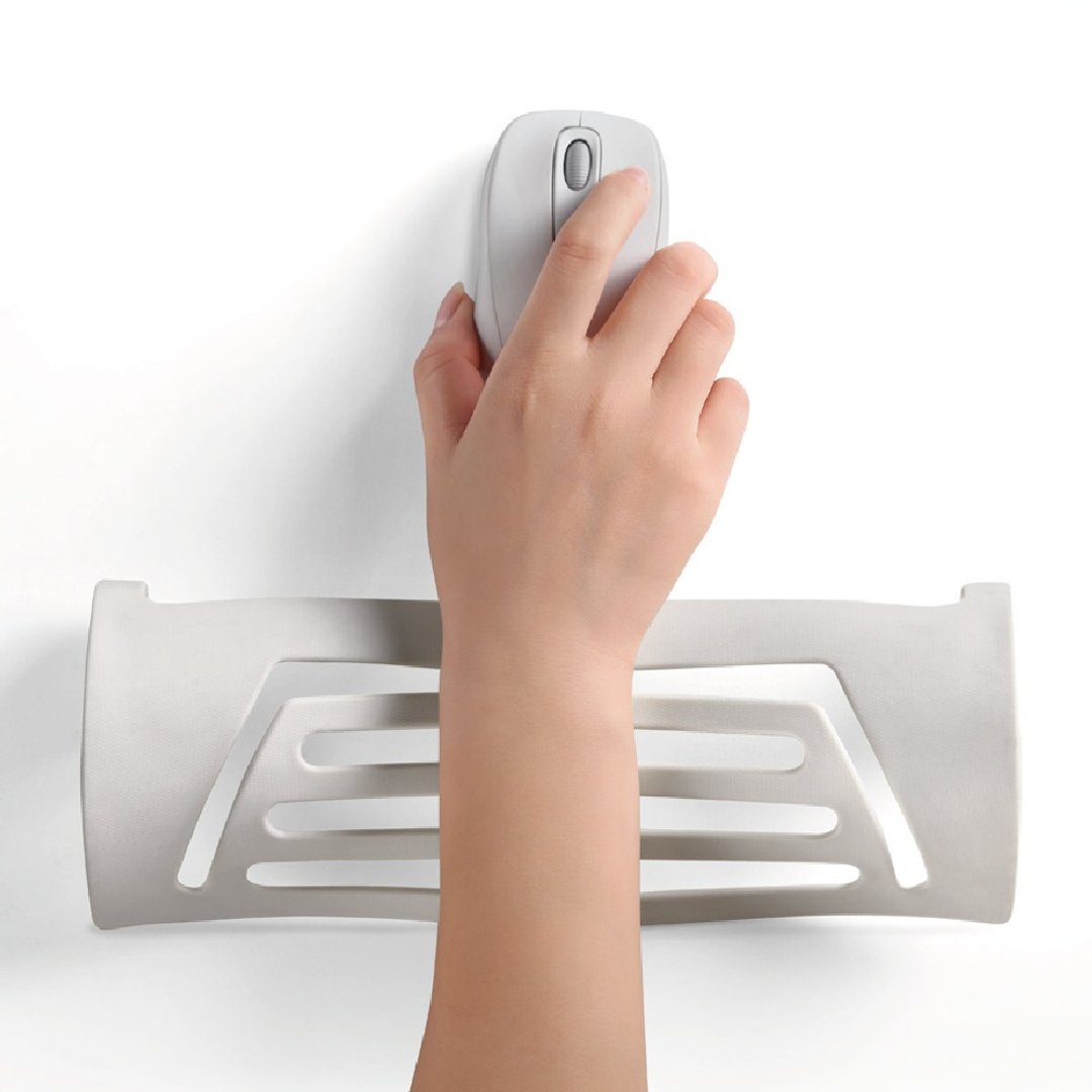 4Wrist Support 腕托 鼠标弹力垫 - 鼠标垫 - 尼龙 灰色