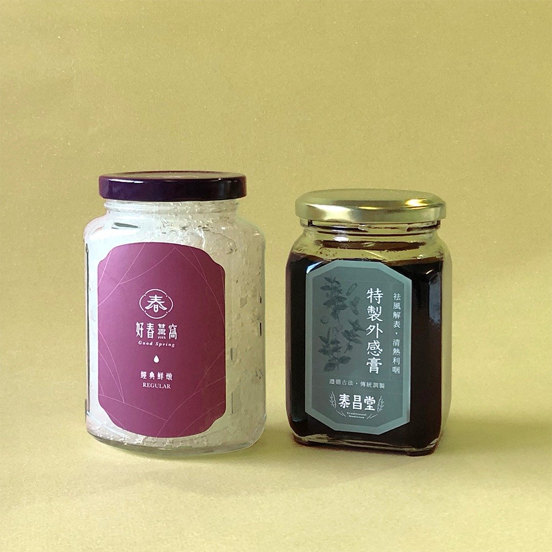 【好春燕窝x泰昌堂】生津润喉防护组 鲜炖燕窝 特制外感膏 - 健康/养生 - 新鲜食材 绿色
