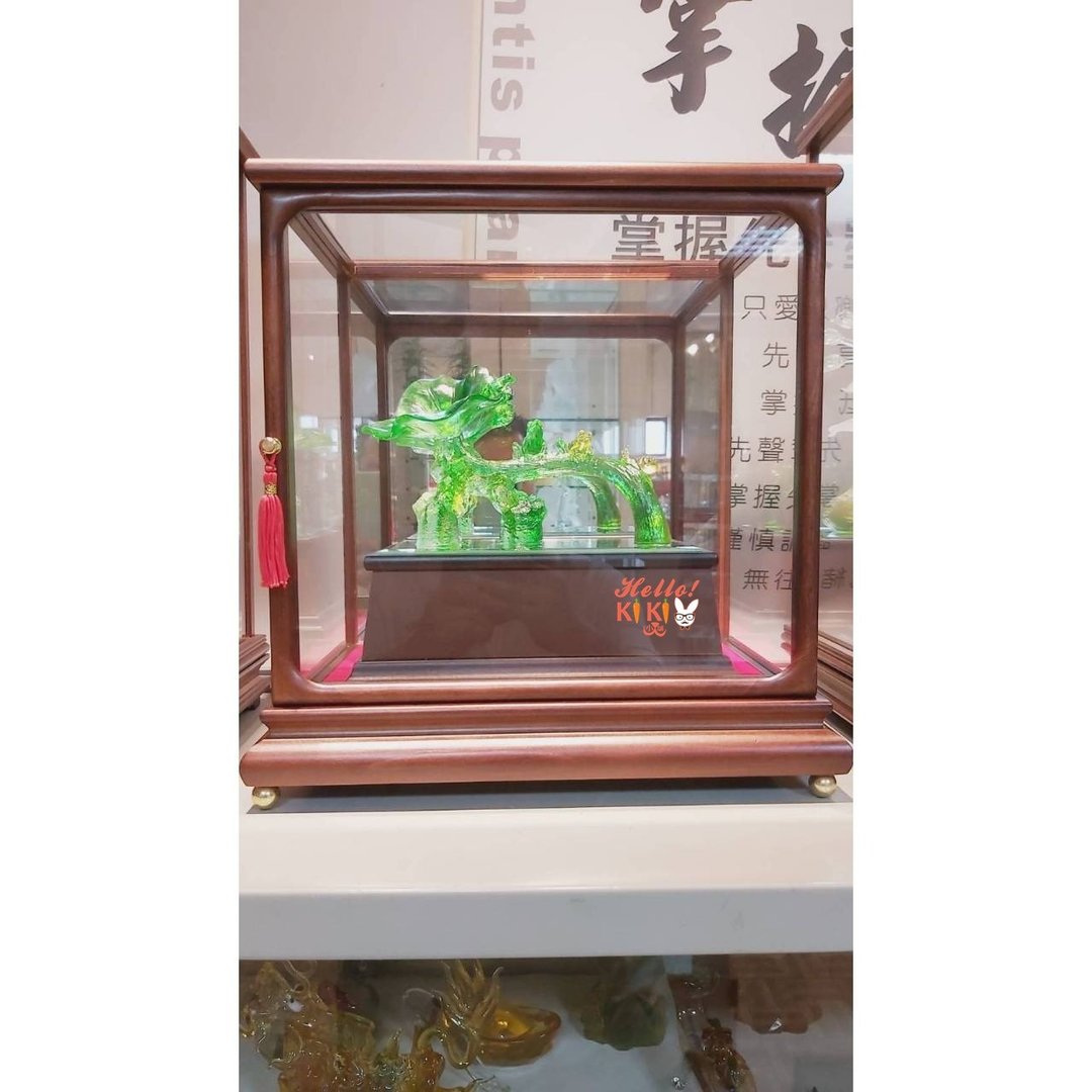 琉璃 连年如意 升迁礼物 退休送礼 开幕贺礼 退伍礼品 新婚礼物 - 其他 - 其他材质 金色