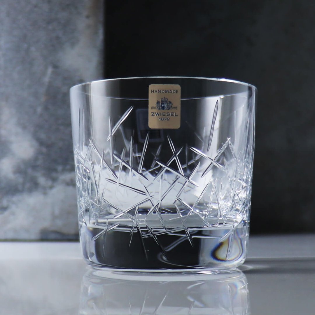 397cc【德国蔡司手工杯】HOMMAGE GLACE无铅水晶威士忌杯 - 酒杯/酒器 - 玻璃 灰色