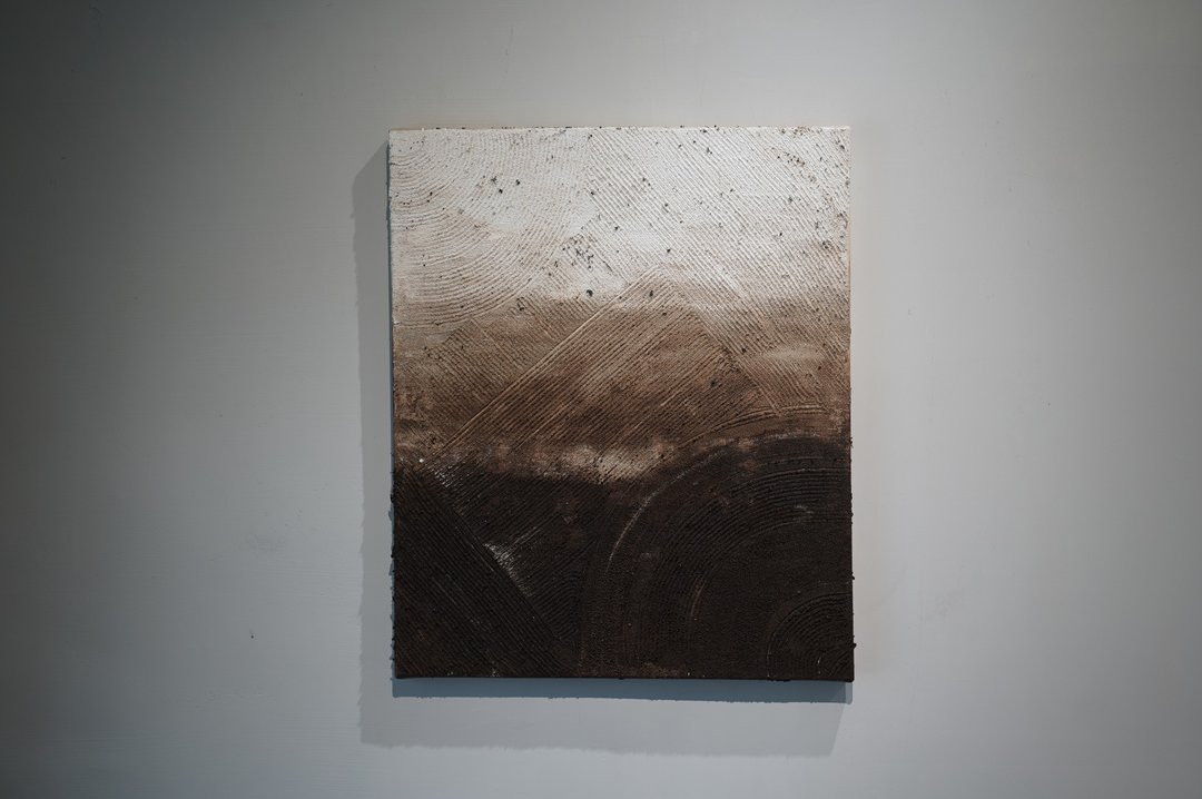 IARTS X ARTIST 连师屏  厚砌画-简约系列 沙子/厚土 2人成行 - 插画/绘画/写字 - 压克力 