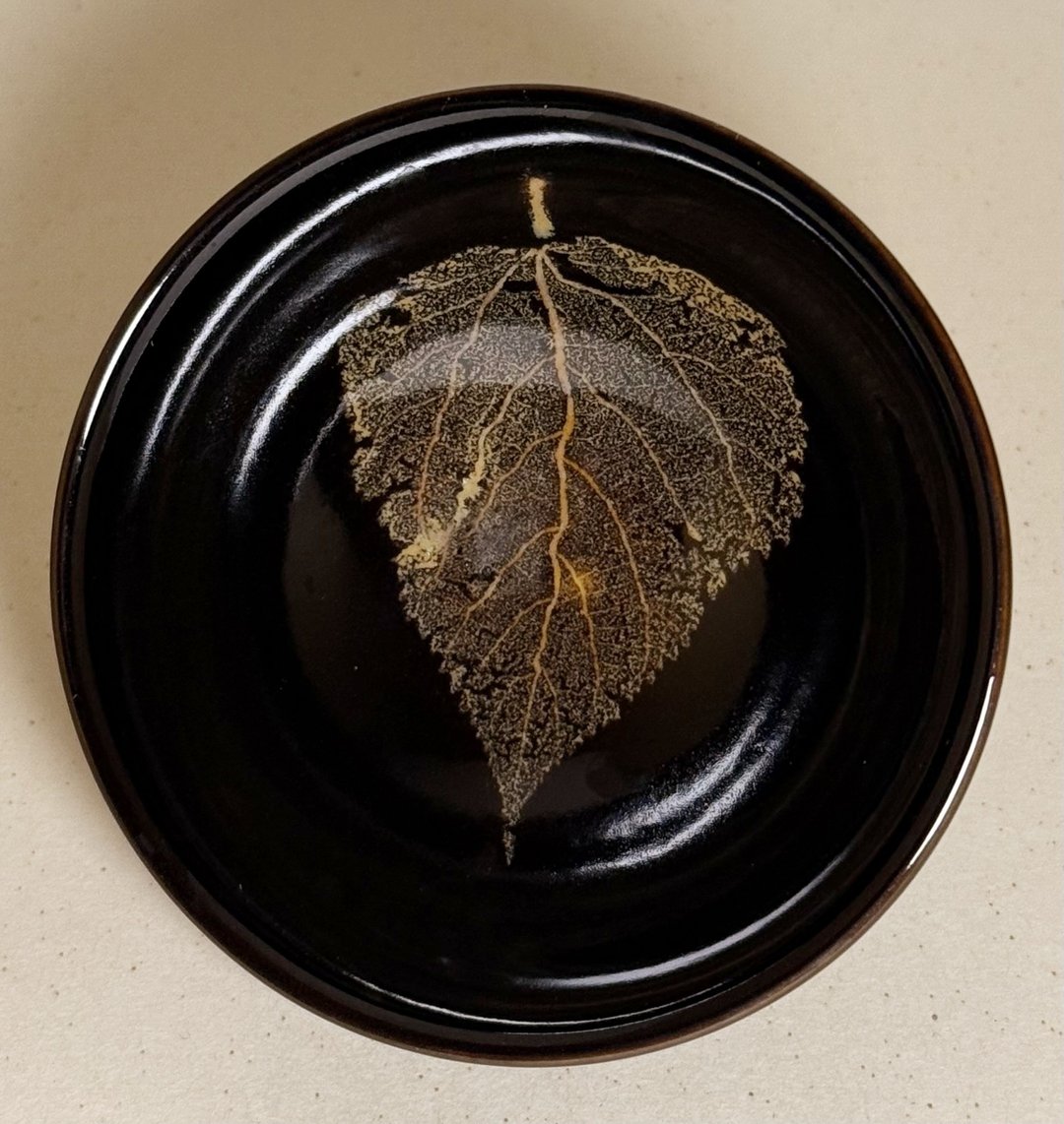 真实木叶天目茶盏-菩提叶 - 茶具/茶杯 - 其他材质 