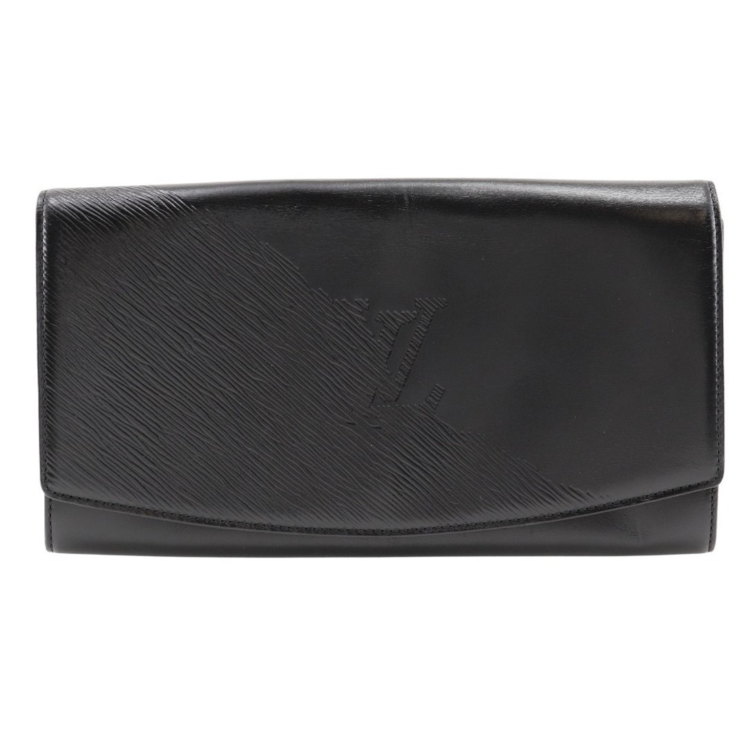 【日本直送】路易威登 LOUIS VUITTON Égée 晚宴包 Opera 系列 M63962 皮革 Noir 黑【二手】 - 手拿包 - 真皮 黑色