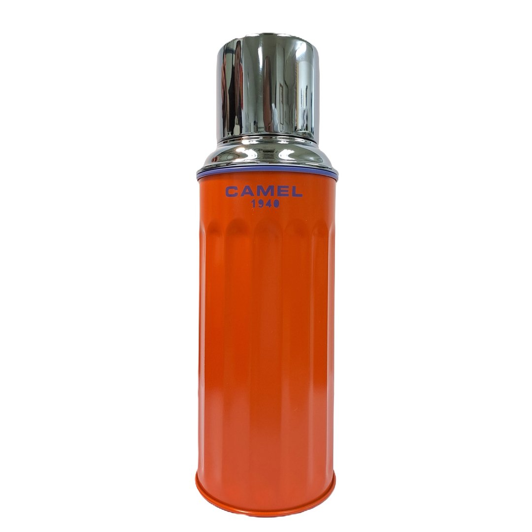 骆驼牌 450ml 玻璃胆真空保温瓶 122 系列 | 橙色 122OR - 保温瓶/保温杯 - 其他材质 橘色