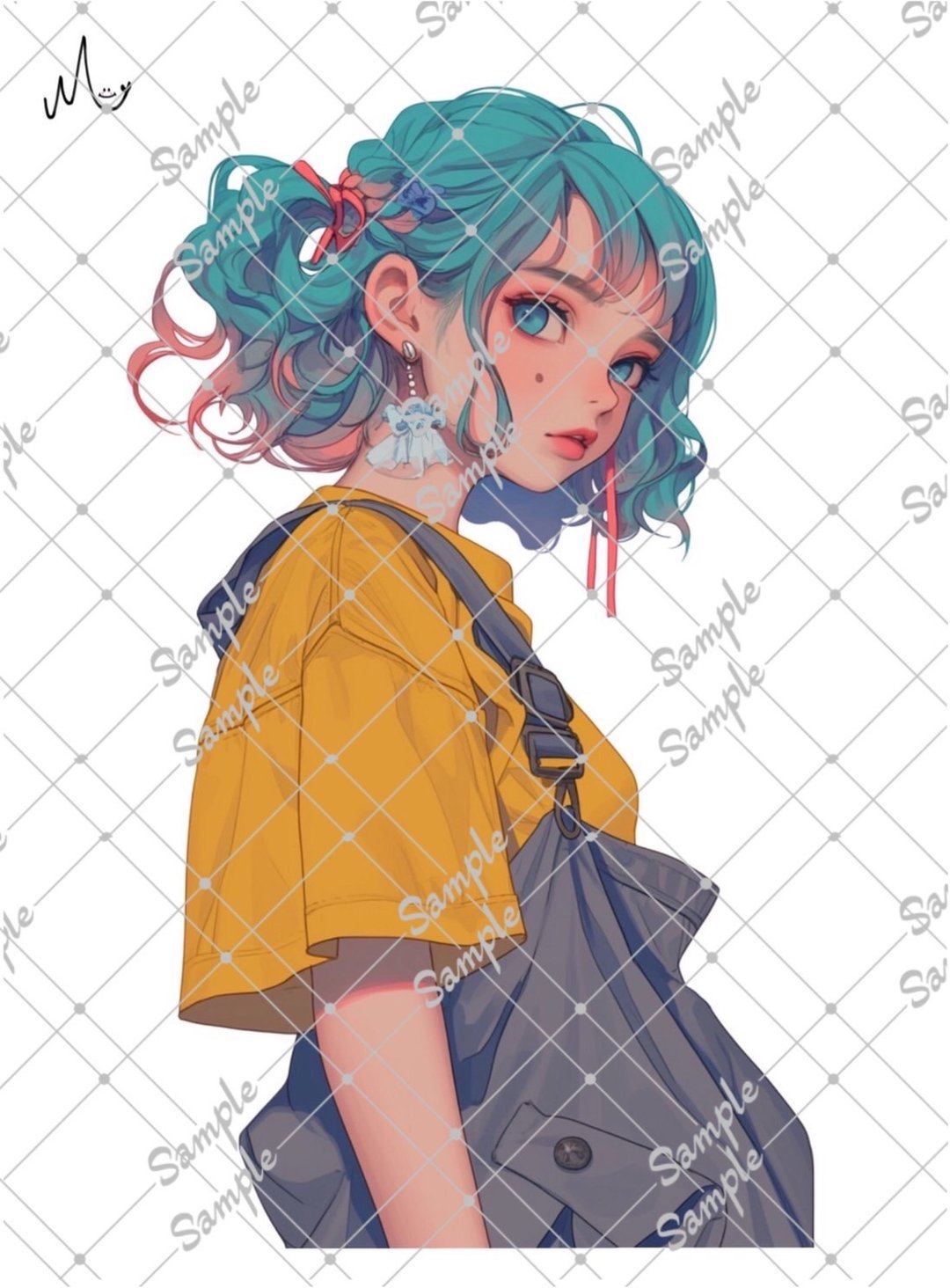 原创人物贴纸 - 贴纸 - 纸 
