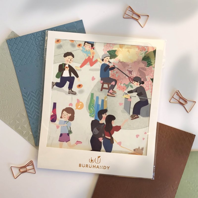 擦拭布/拭镜布/眼镜布/超细纤维/台湾风情-布噜得玻璃工艺款 - 眼镜盒/眼镜布 - 聚酯纤维 多色