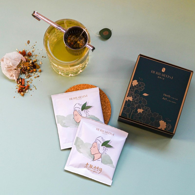 【一日循环茶】 素颜悄悄话 5入 / 台湾原创青草花茶 深夜补给 - 茶 - 植物．花 绿色