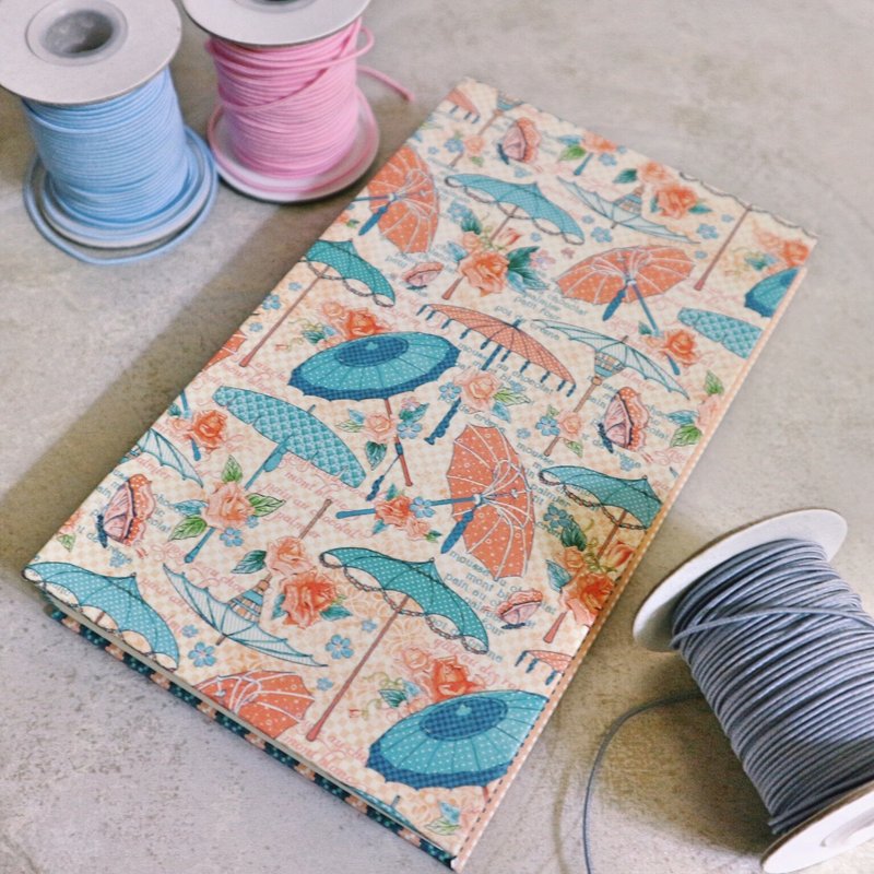 鳄鱼小姐［伞］法式线装手工书 - 笔记本/手帐 - 纸 