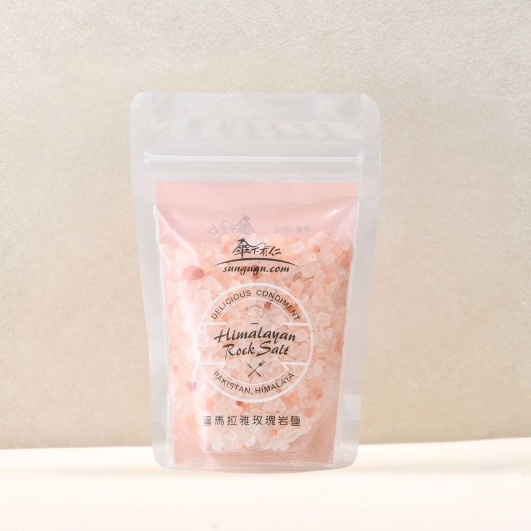 喜马拉雅山玫瑰岩盐150g袋装(粗盐) - 酱料/调味料 - 玻璃 