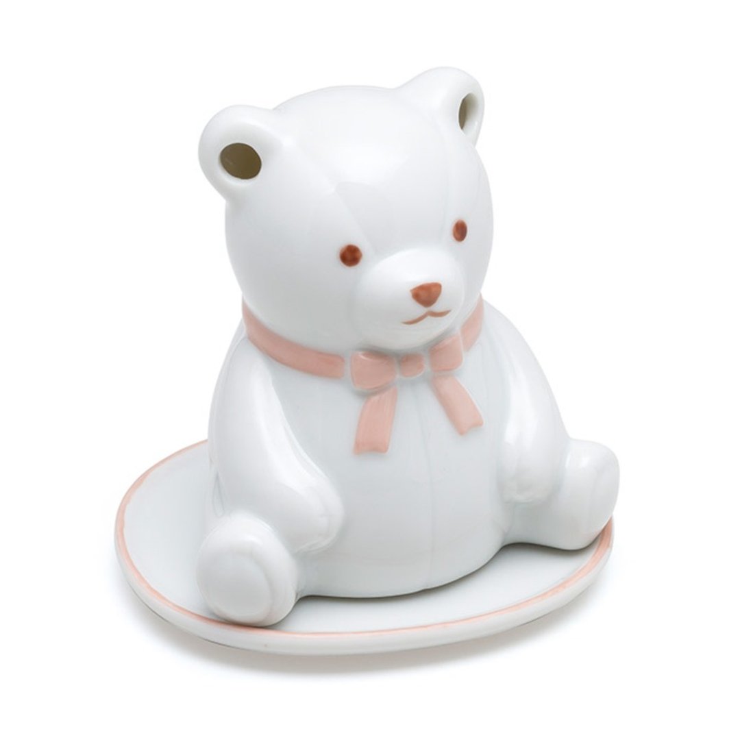 日本【松荣堂】Teddy【小熊】 香炉 - 香薰/精油/线香 - 瓷 