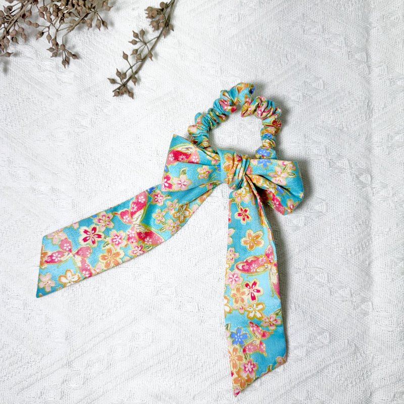 蝴蝶结发圈 大肠圈 发饰 - 发饰 - 棉．麻 