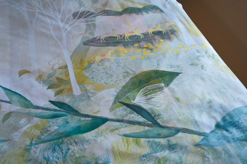 插画挂布 / 订制款 - 订制Manting的其他插画 - 海报/装饰画/版画 - 棉．麻 