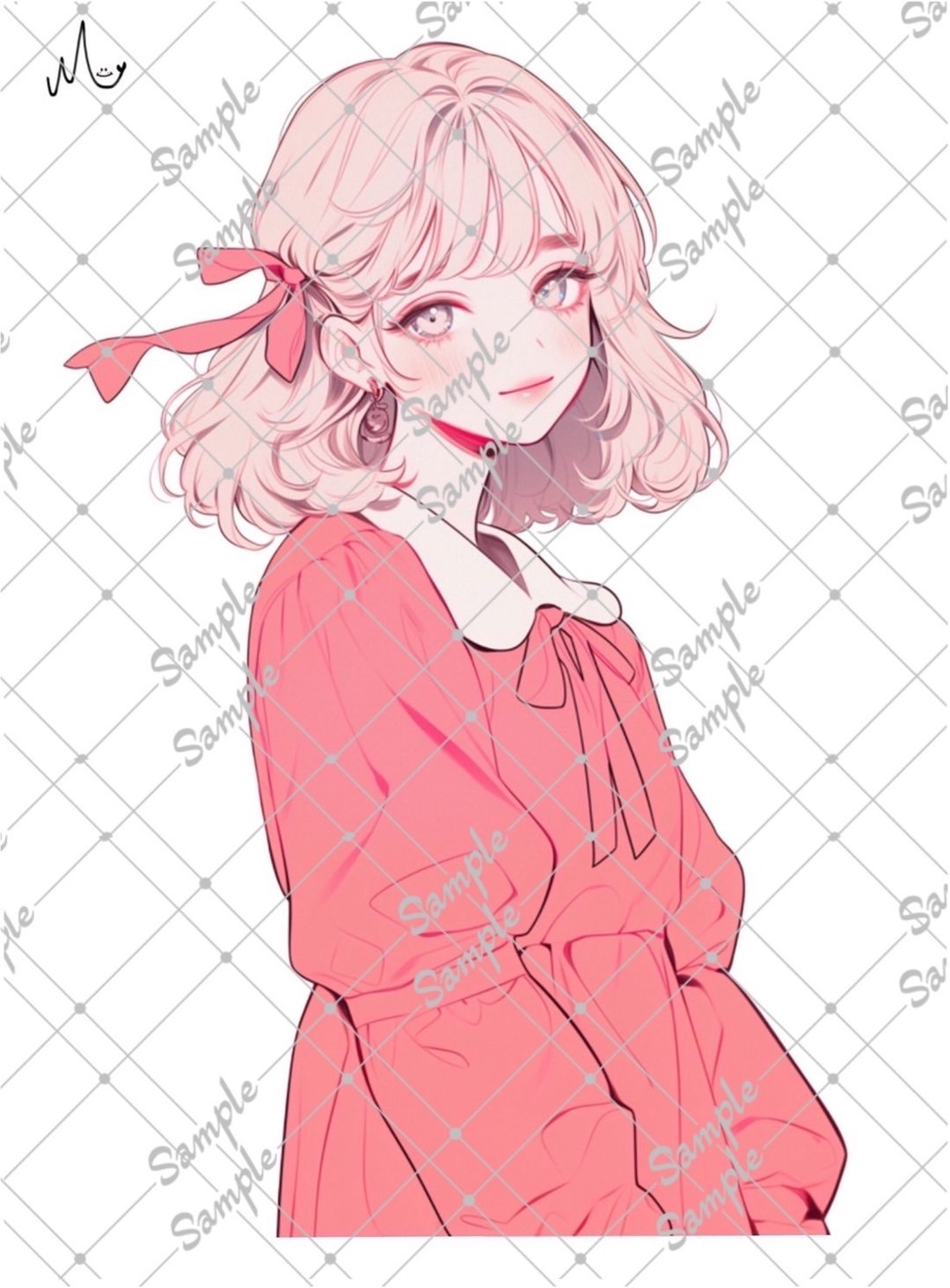 原创人物贴纸 9月新款 - 贴纸 - 纸 