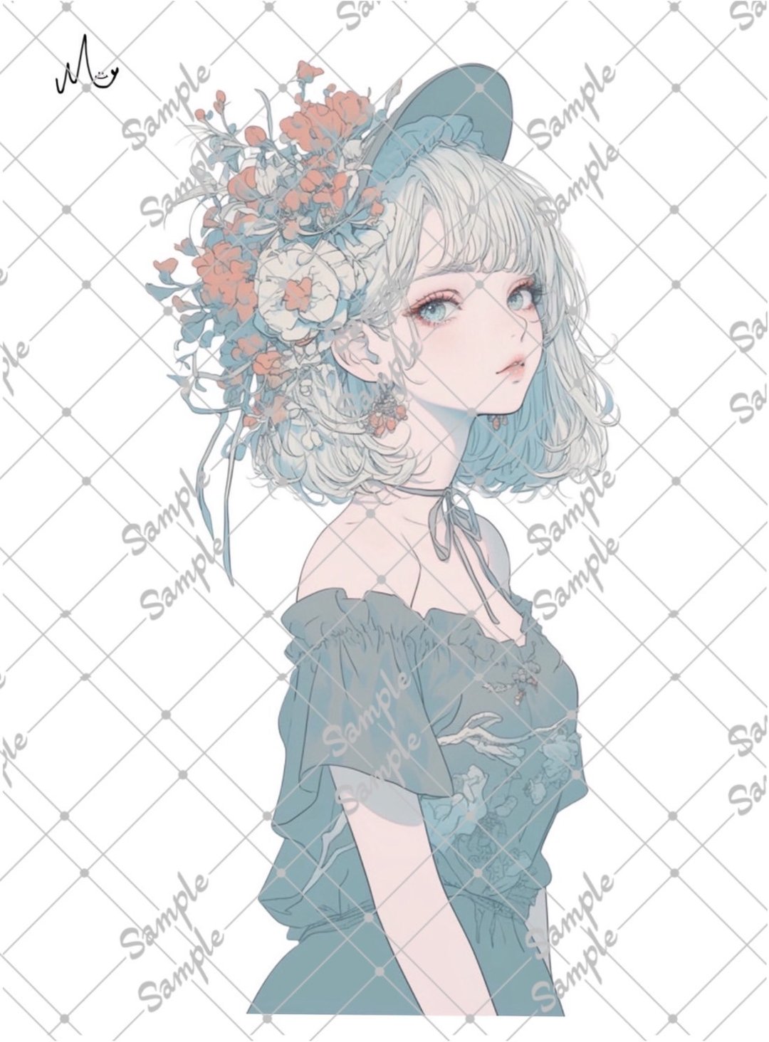 原创人物贴纸 10月新款 - 贴纸 - 纸 