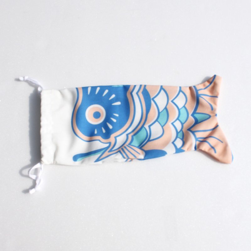 鲤鱼束口袋 - 收纳用品 - 聚酯纤维 粉红色