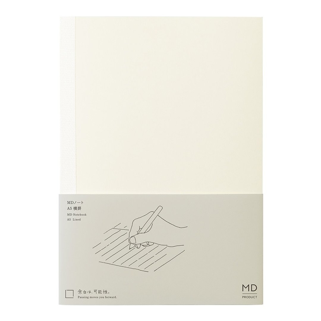 MIDORI MD Notebook - A5 横线 - 笔记本/手帐 - 纸 白色