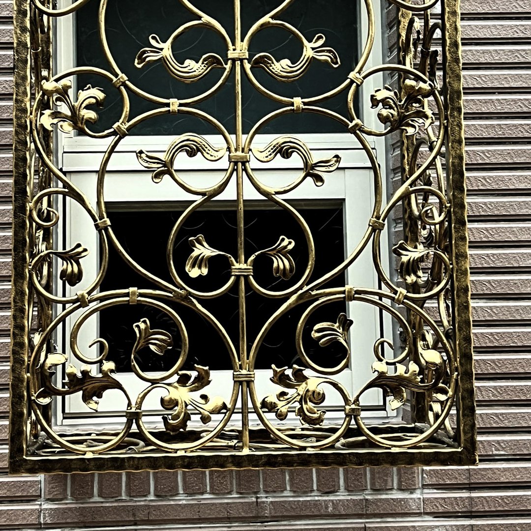 定制化造型铁窗 - 其他家具 - 其他金属 金色