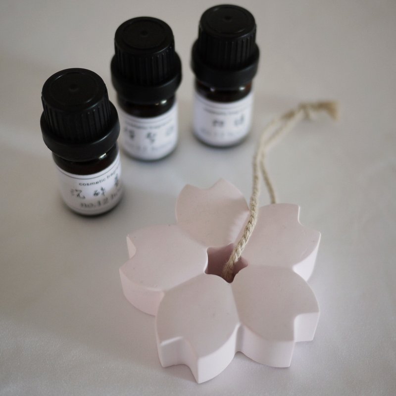 12号平房《樱花款》扩香石组合~ - 香薰/精油/线香 - 其他材质 