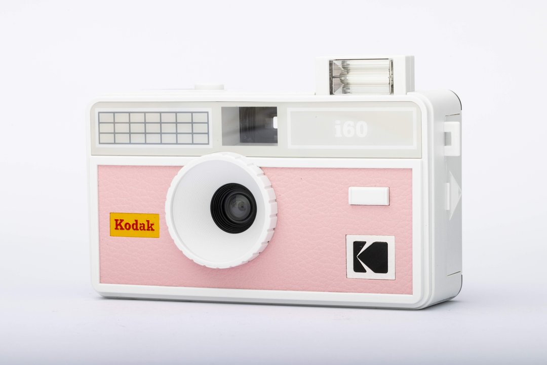 【Kodak柯达底片相机】i60 樱花粉 可重复使用 有闪灯 - 相机 - 塑料 粉红色