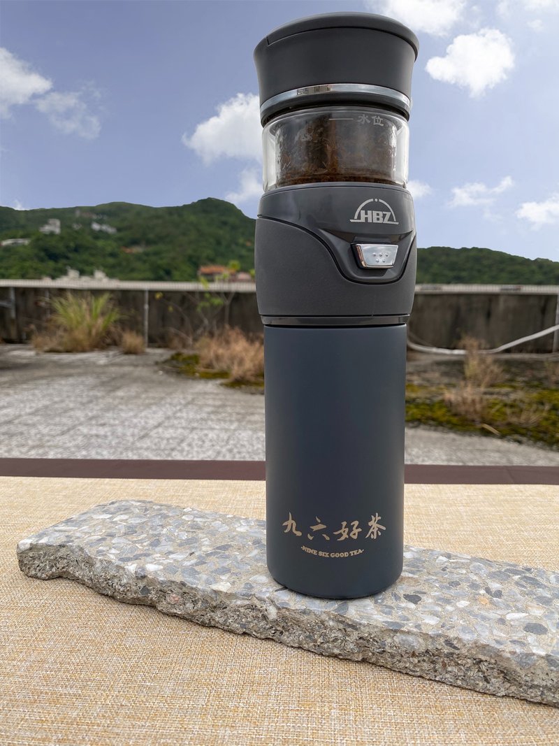 【实用茶具】茶水分离/ 保温杯 - 茶具/茶杯 - 其他金属 蓝色