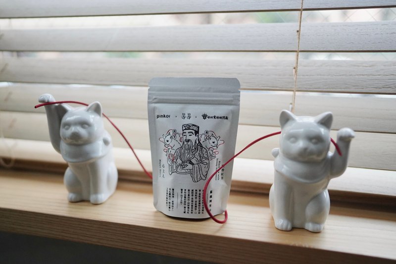 【台北霞海城隍庙联名】祈愿签诗轻巧袋 等心上人-蜜香红茶 - 茶 - 其他材质 