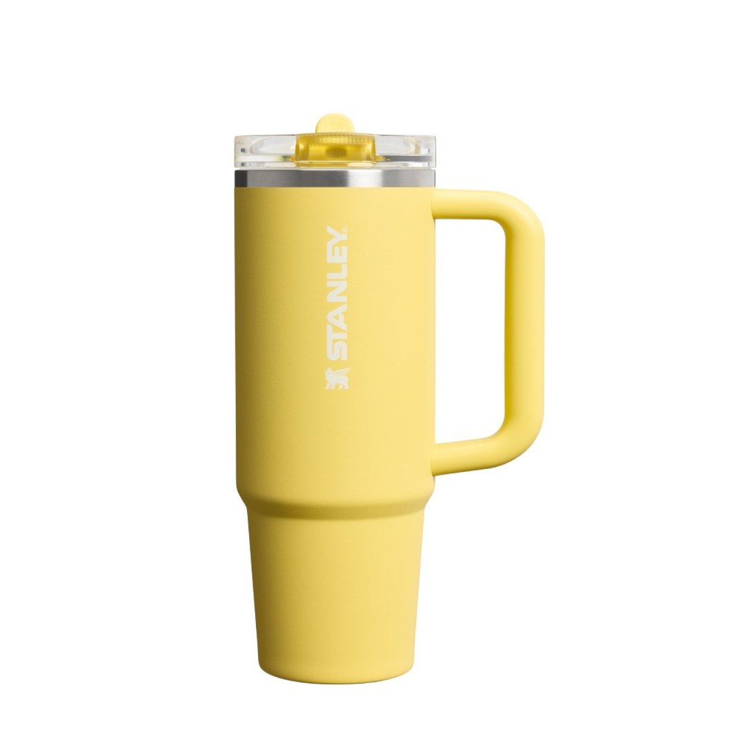 STANLEY 防漏吸管随手杯 0.88L / 金盏黄 - 保温瓶/保温杯 - 不锈钢 