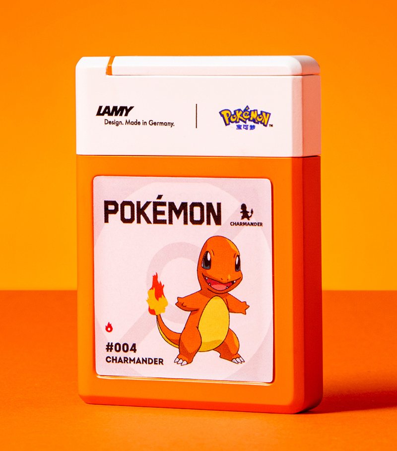 LAMY X POKÉMON / 卡式墨水管黑色 / 联名限量-小火龙 - 墨水 - 塑料 黑色