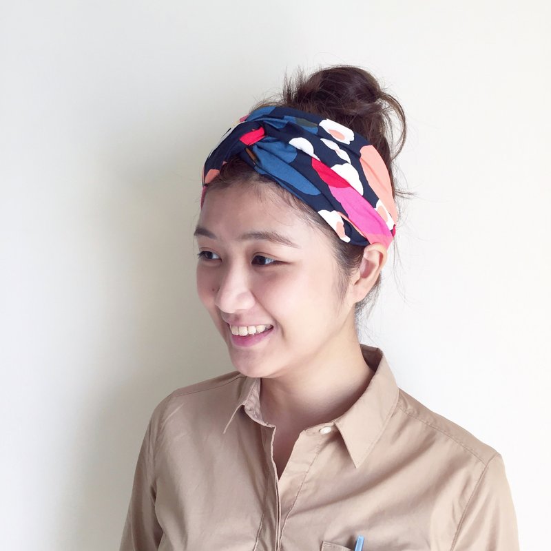 凡尔赛花园 芬兰系列 松紧宽版/手工发带 - 发饰 - 棉．麻 多色