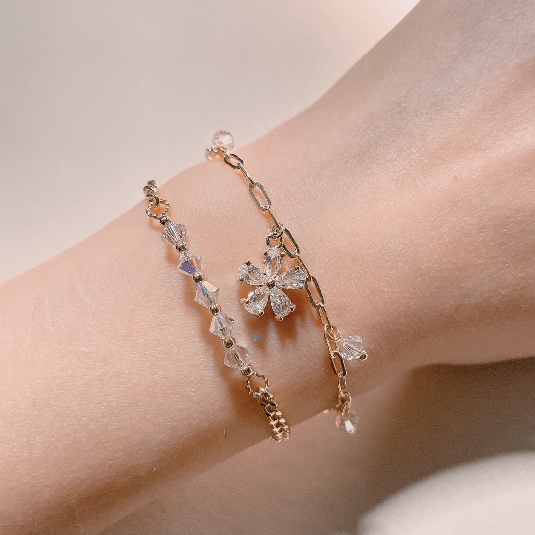 Swarovski bracelet set - 手链/手环 - 水晶 