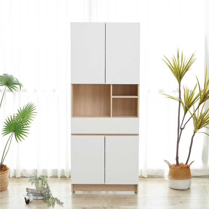 Starry 中空玄关置物柜/储物柜(系统板/可定制) - 其他家具 - 木头 卡其色