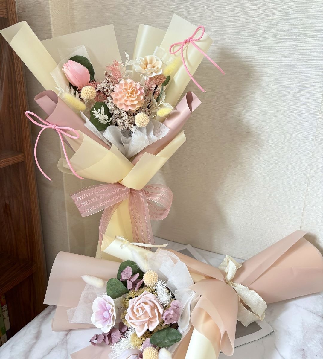 愈心花艺 | 童心花语索拉花束 谢师花束 - 干燥花/捧花 - 植物．花 
