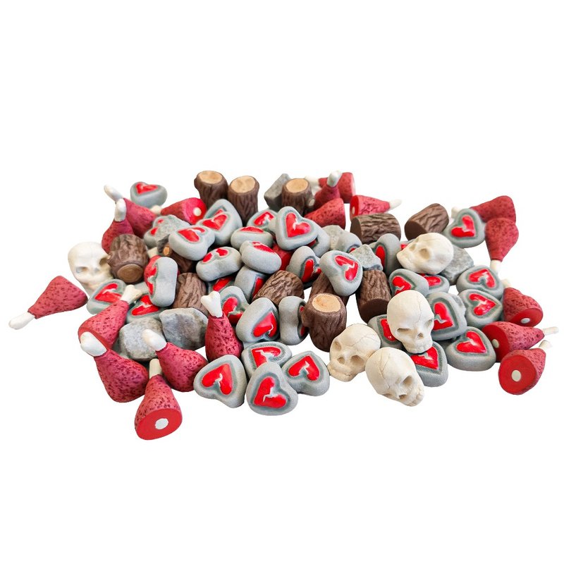 与古棋盘游戏兼容的豪华资源代币。 - 桌游/玩具 - 其他材质 