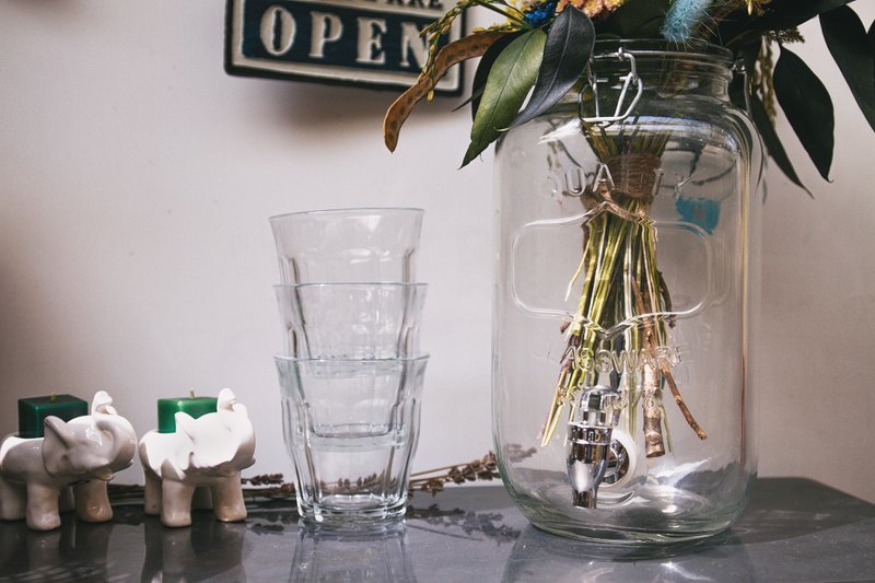 DULTON 提把饮料壶/玻璃壶 3L - 露营用品 - 玻璃 