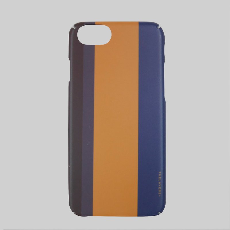 条纹GRAPHIC PRINT BREW Phone case 刻字订制原创手机壳 - 手机壳/手机套 - 塑料 咖啡色