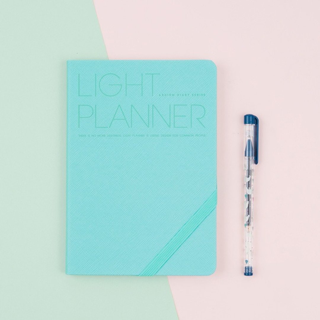 2018 PREMIUM LIGHT PLANNER行事历/手帐 - 薄荷绿 - 笔记本/手帐 - 纸 绿色