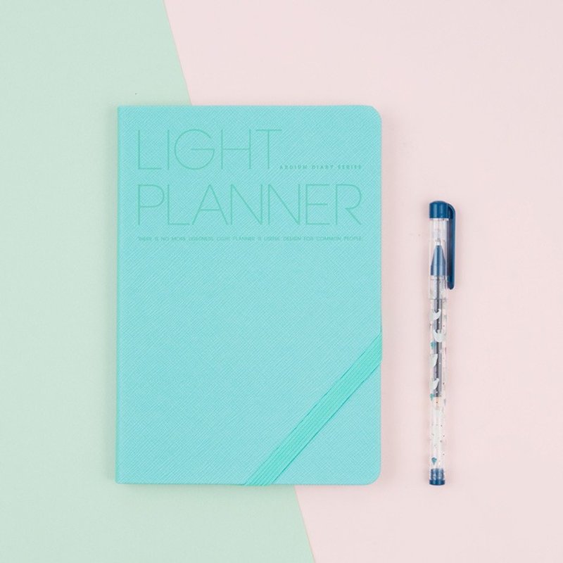 2018 PREMIUM LIGHT PLANNER行事历/手帐 - 薄荷绿 - 笔记本/手帐 - 纸 绿色