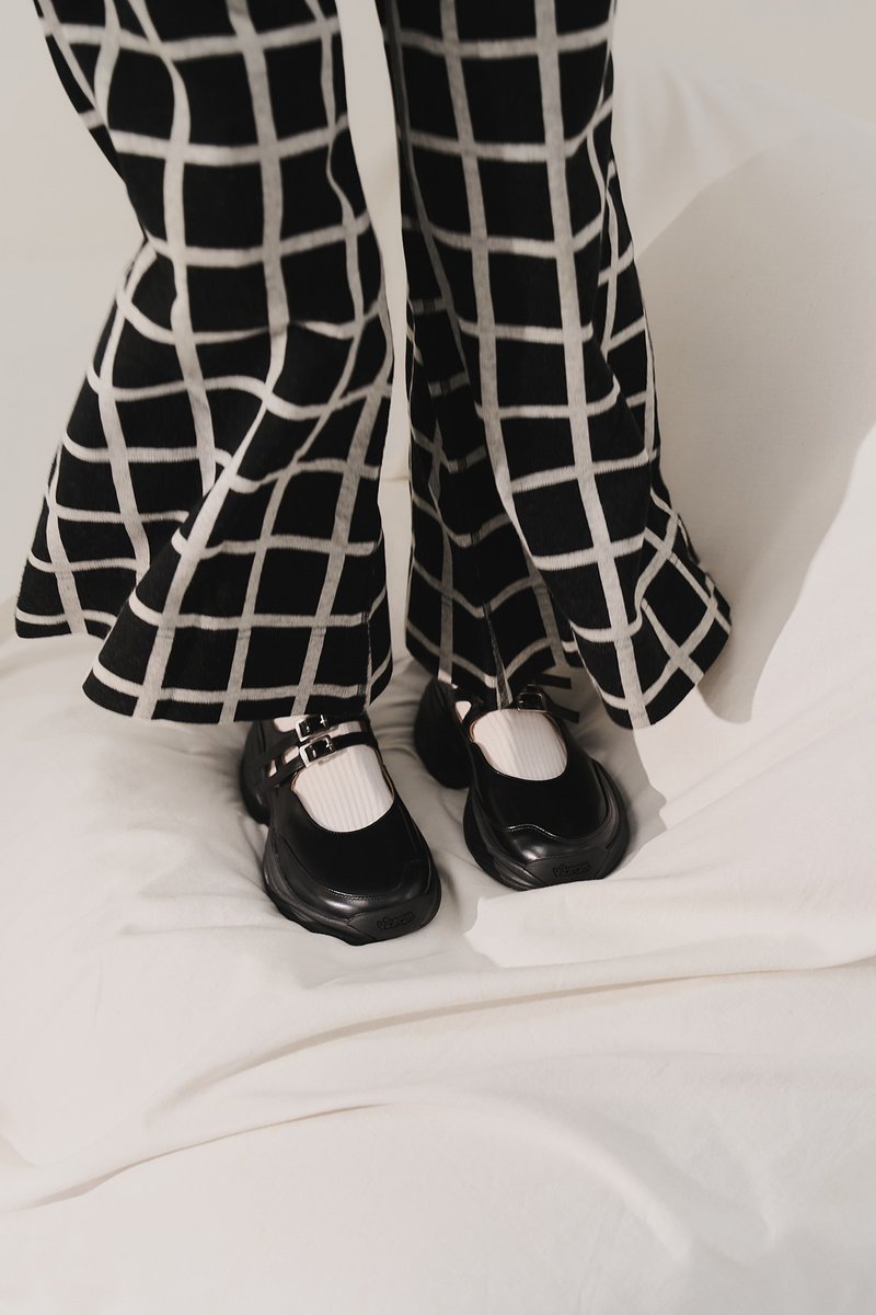 LEBE 玛莉珍 - 黑 - 玛莉珍鞋 - 真皮 黑色