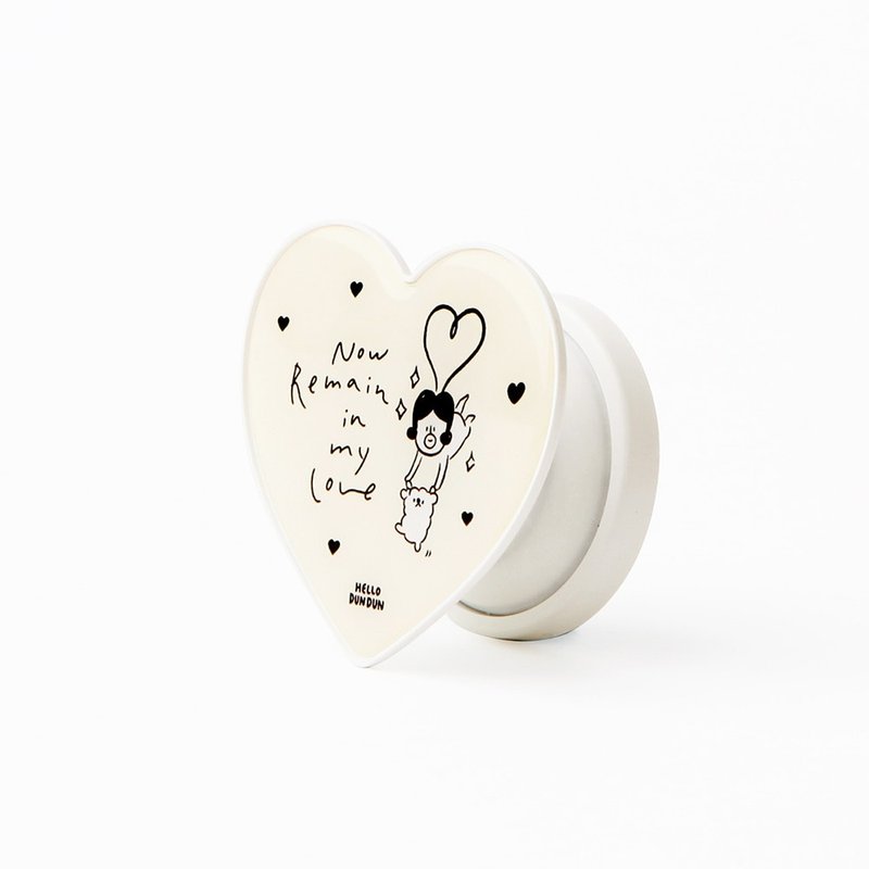 哈啰登登系列 Heart智能卷线手机支架  01 .爱心登登 - 手机配件 - 其他材质 