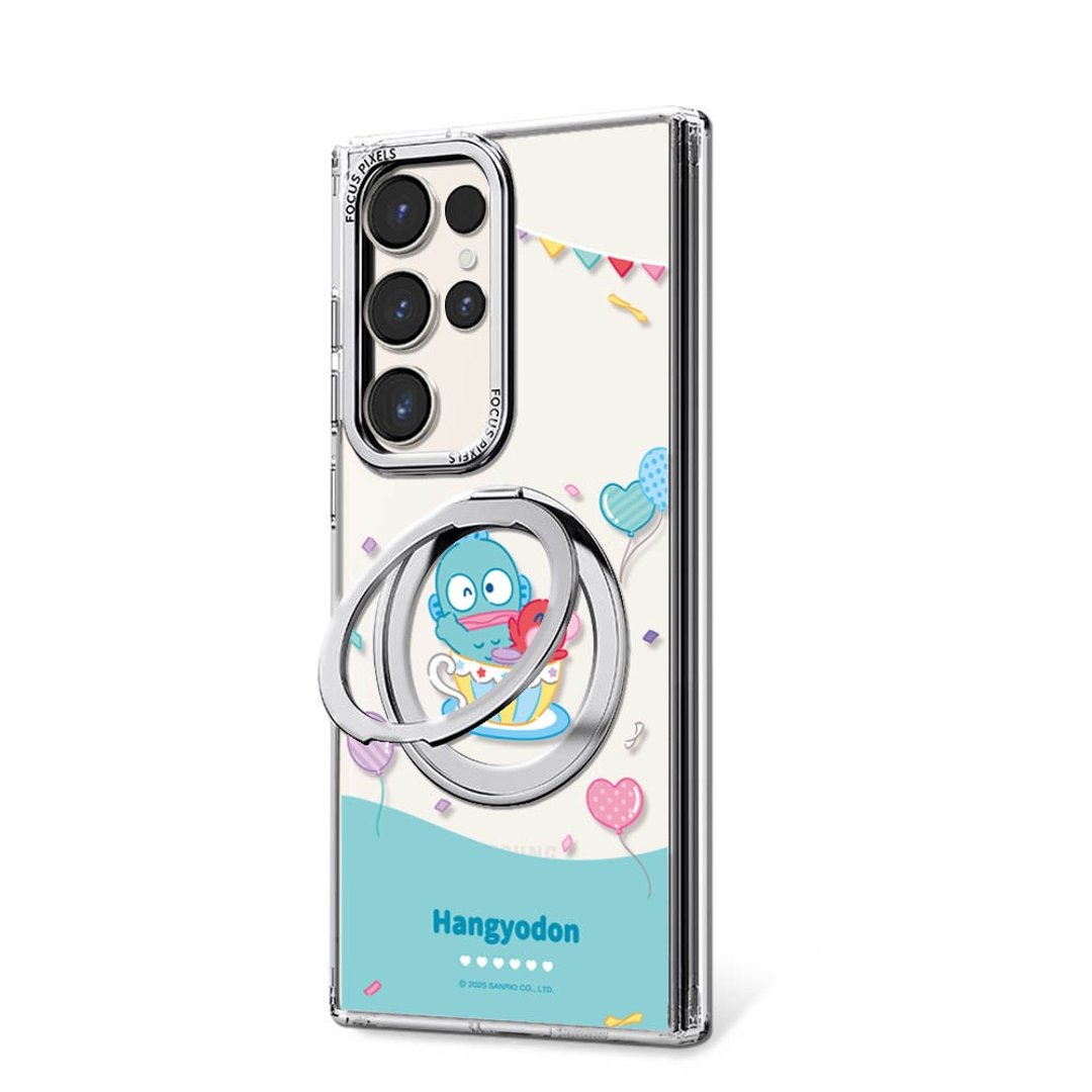 Samsung S26/S25/S24/S23/A57 360 旋转磁吸立架壳 - 咖啡杯汉顿 - 手机壳/手机套 - 其他材质 多色