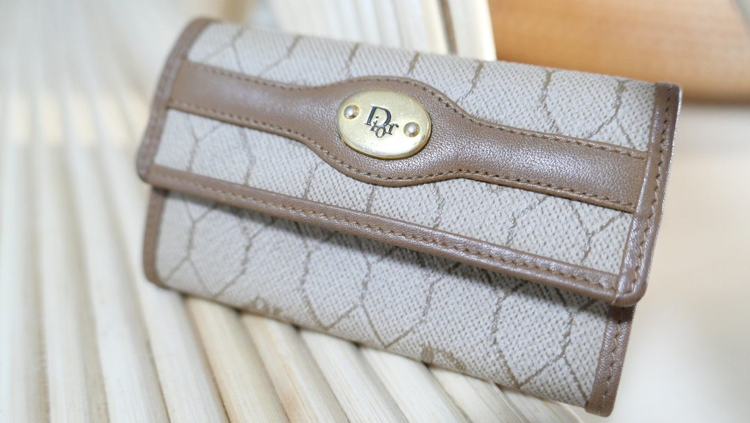 Christian Dior 迪奥中古零钱包/古董包 - 零钱包 - 其他材质 灰色