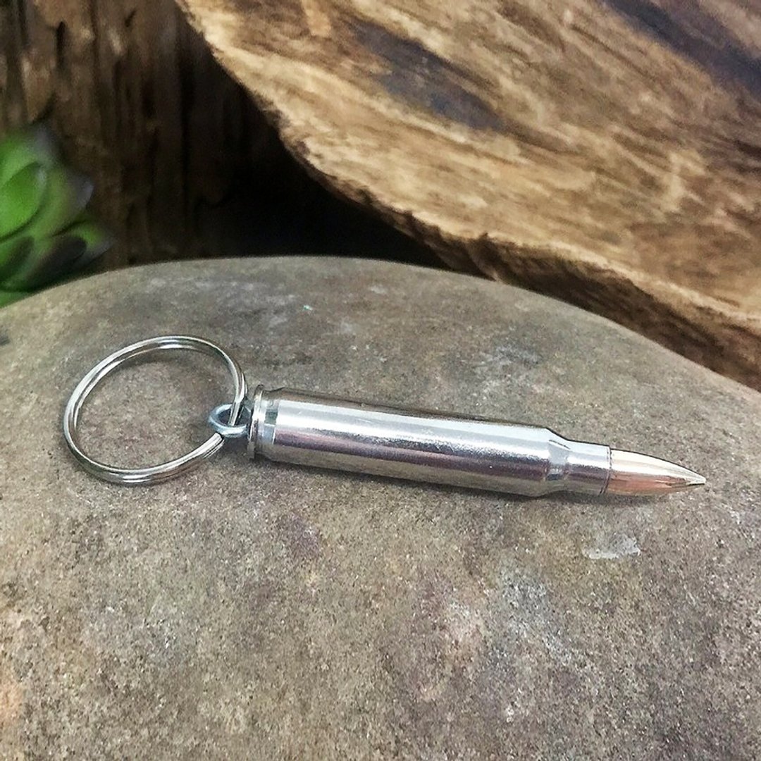 Bullet Designs 223步枪子弹钥匙圈 /金属复古创意造型质感钥匙扣 - 钥匙链/钥匙包 - 其他金属 