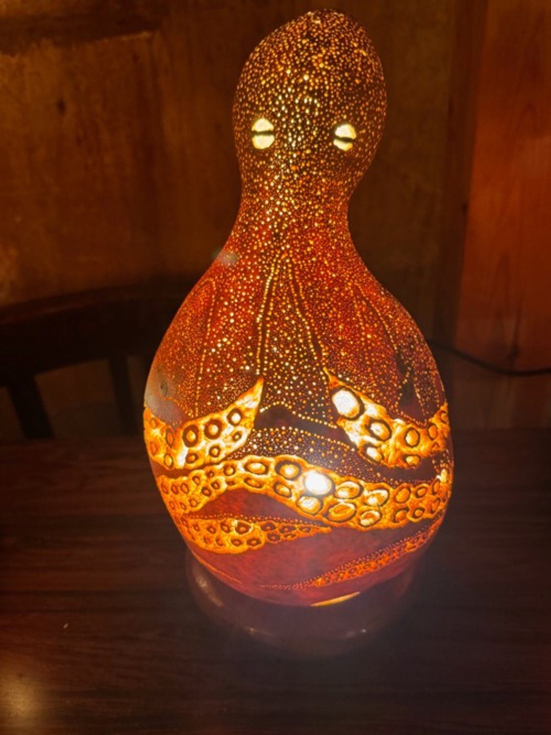 葫芦灯 章鱼造型 3 - 戒指 - 其他金属 
