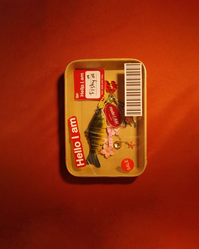 003 鱼饵钥匙圈 - 自订订单 - 钥匙链/钥匙包 - 塑料 多色