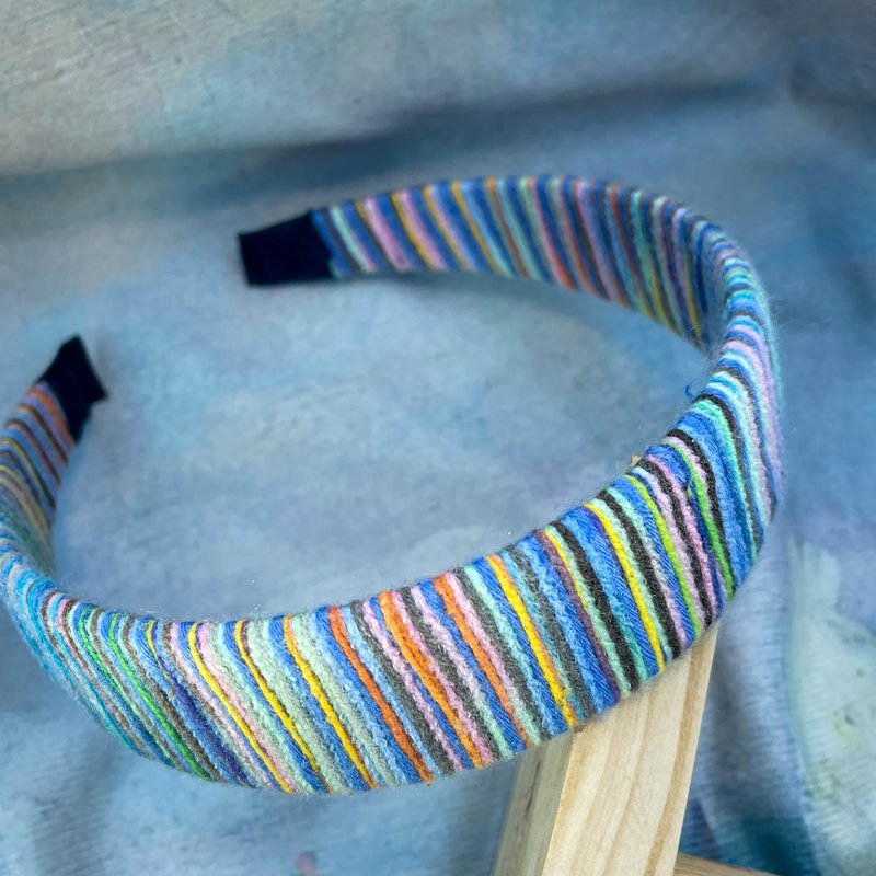 手工塑形减压发箍 -Line - 发带/发箍 - 棉．麻 