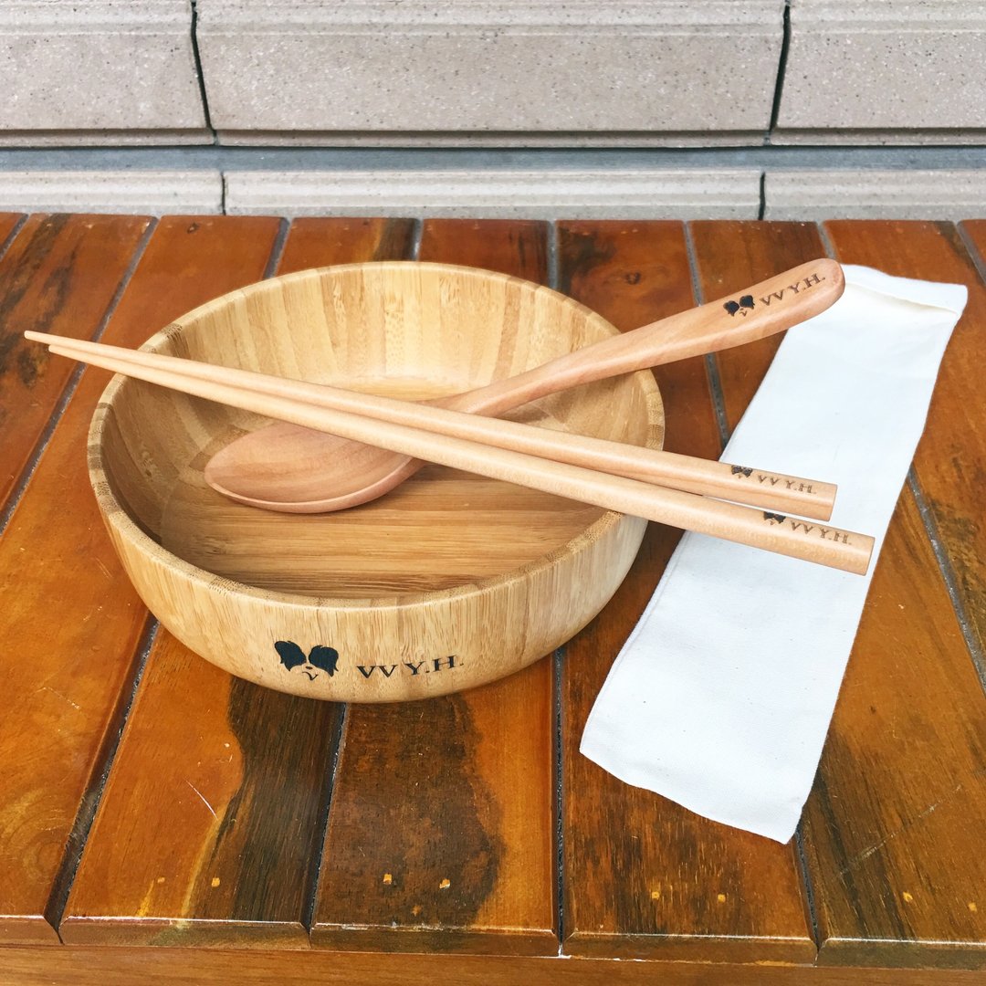 VV Y.H. 木竹环保餐具组-可定制化 - 碗 - 竹 
